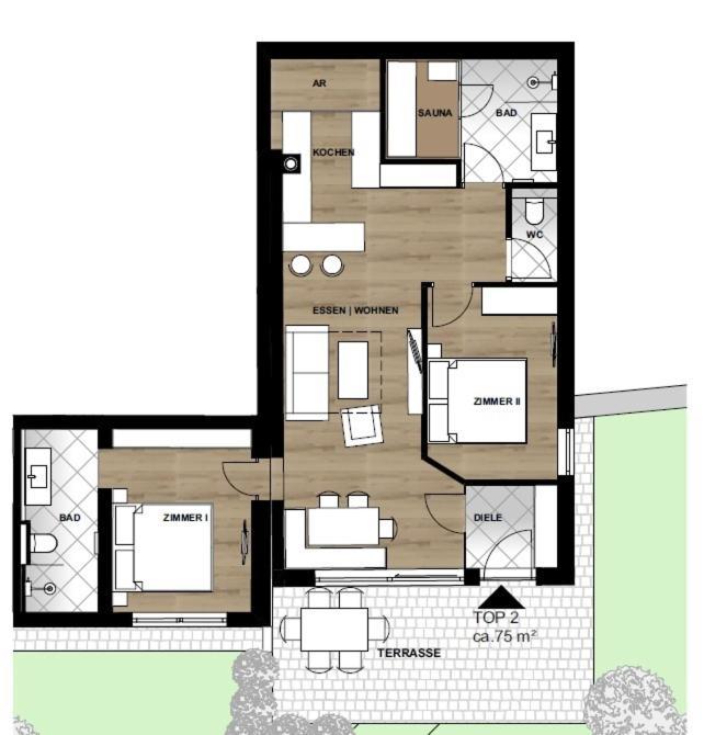 Appartement Alpenrot Санкт-Йохан Экстерьер фото